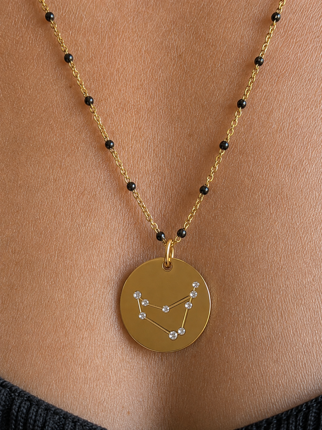 Collier Signe Astro Constellation d'Étoiles