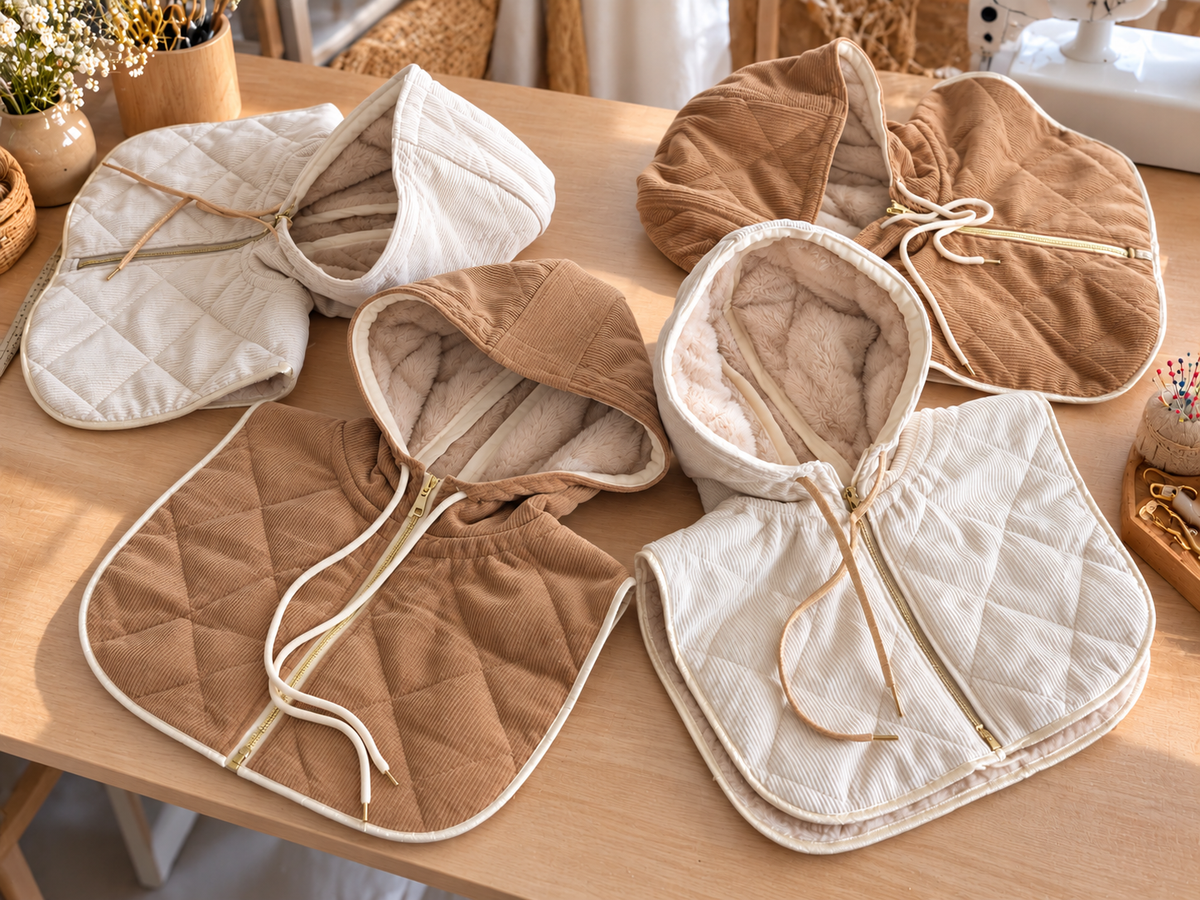 Capuche amovible fourrée – Ultra chaude & douillette