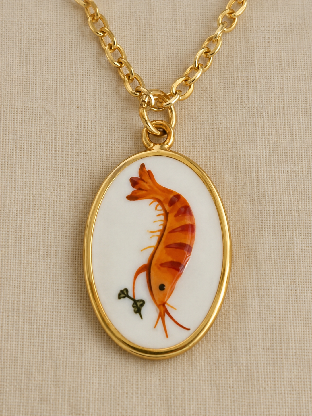 Collier crevette à l'apéro