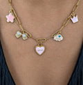 Collier à breloques LOVE Modèle unique