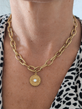 Collier Soleil Nacré