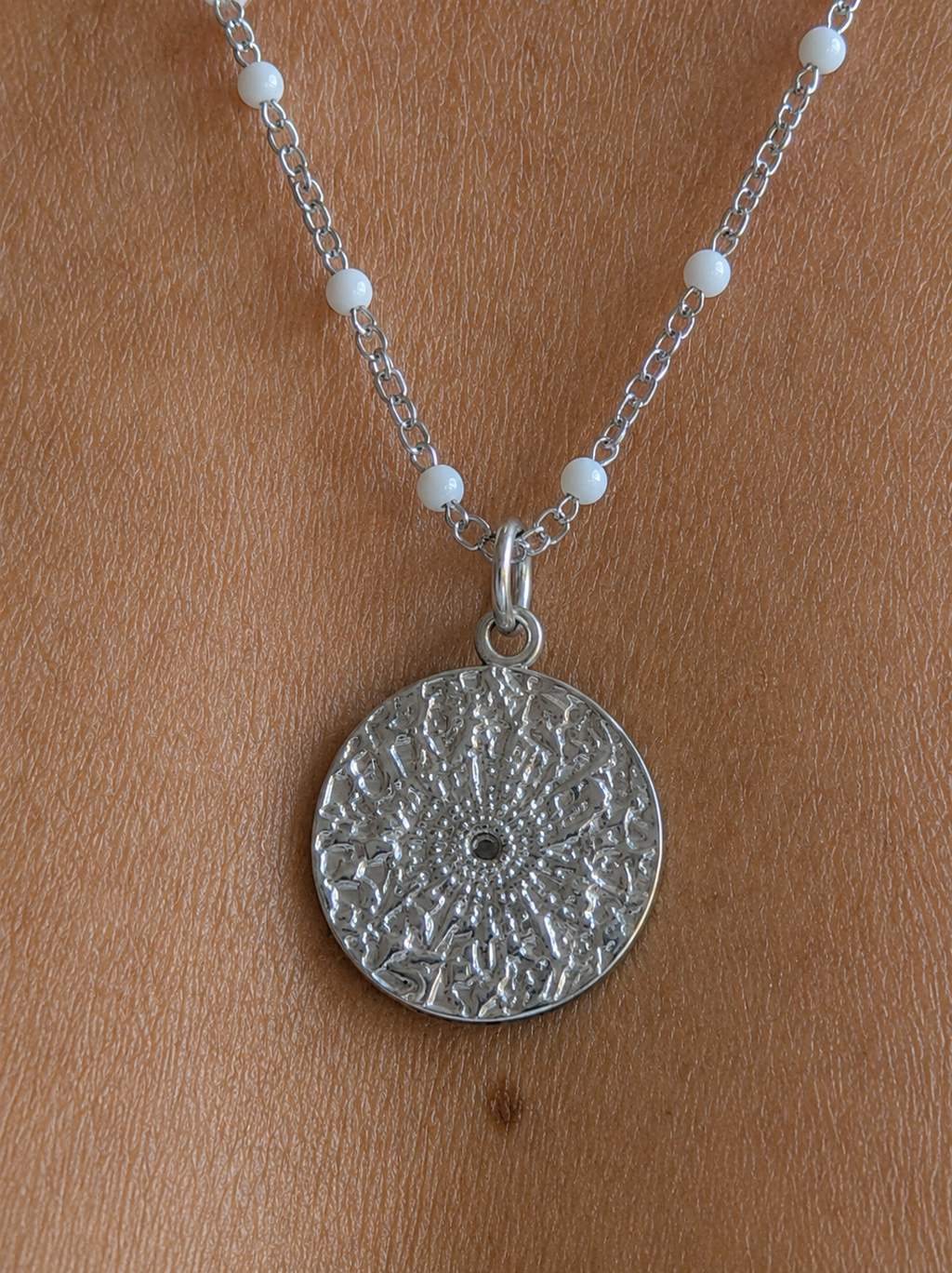 Collier Médaillon Soleil