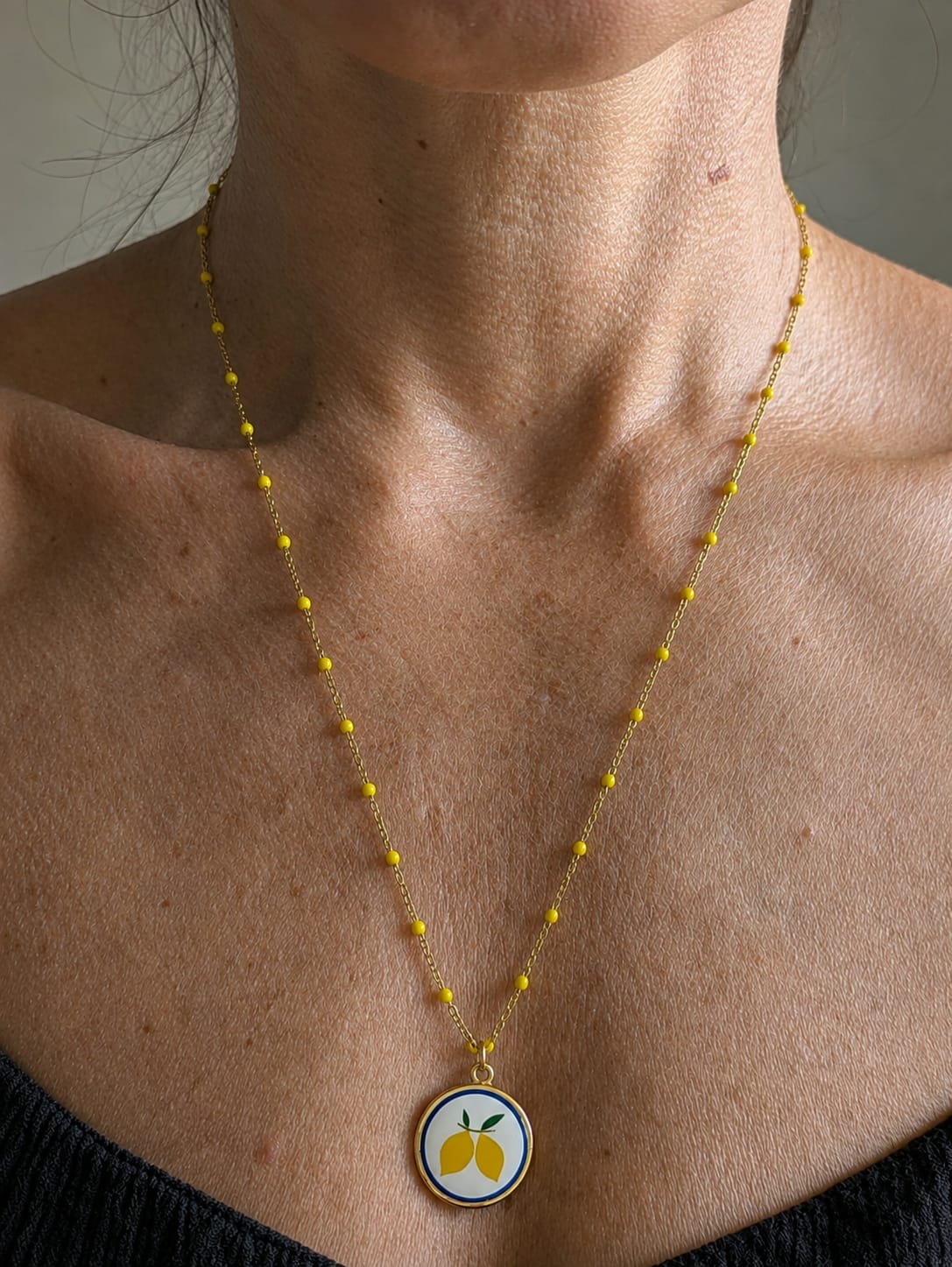 Collier Citrons