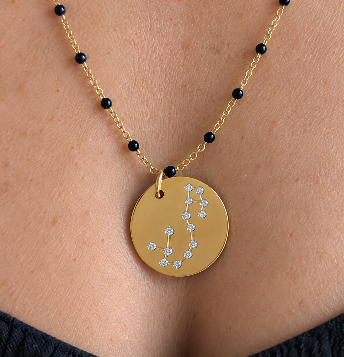 Collier Signe Astro Constellation d'Étoiles