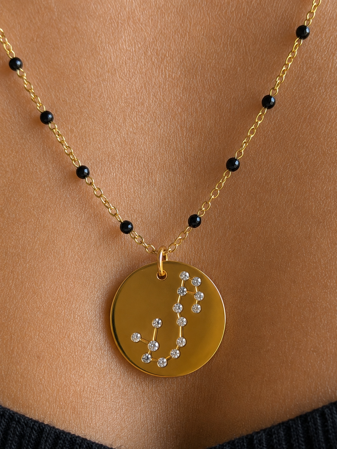 Collier Signe Astro Constellation d'Étoiles